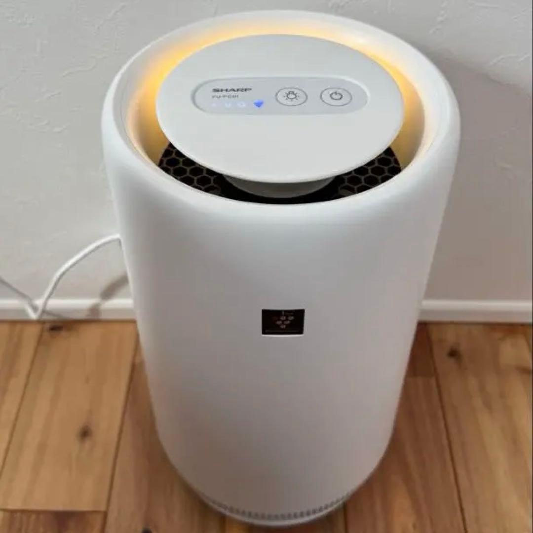 SHARP 空気清浄機　FU-PC01-W　2022年製　プラズマクラスター