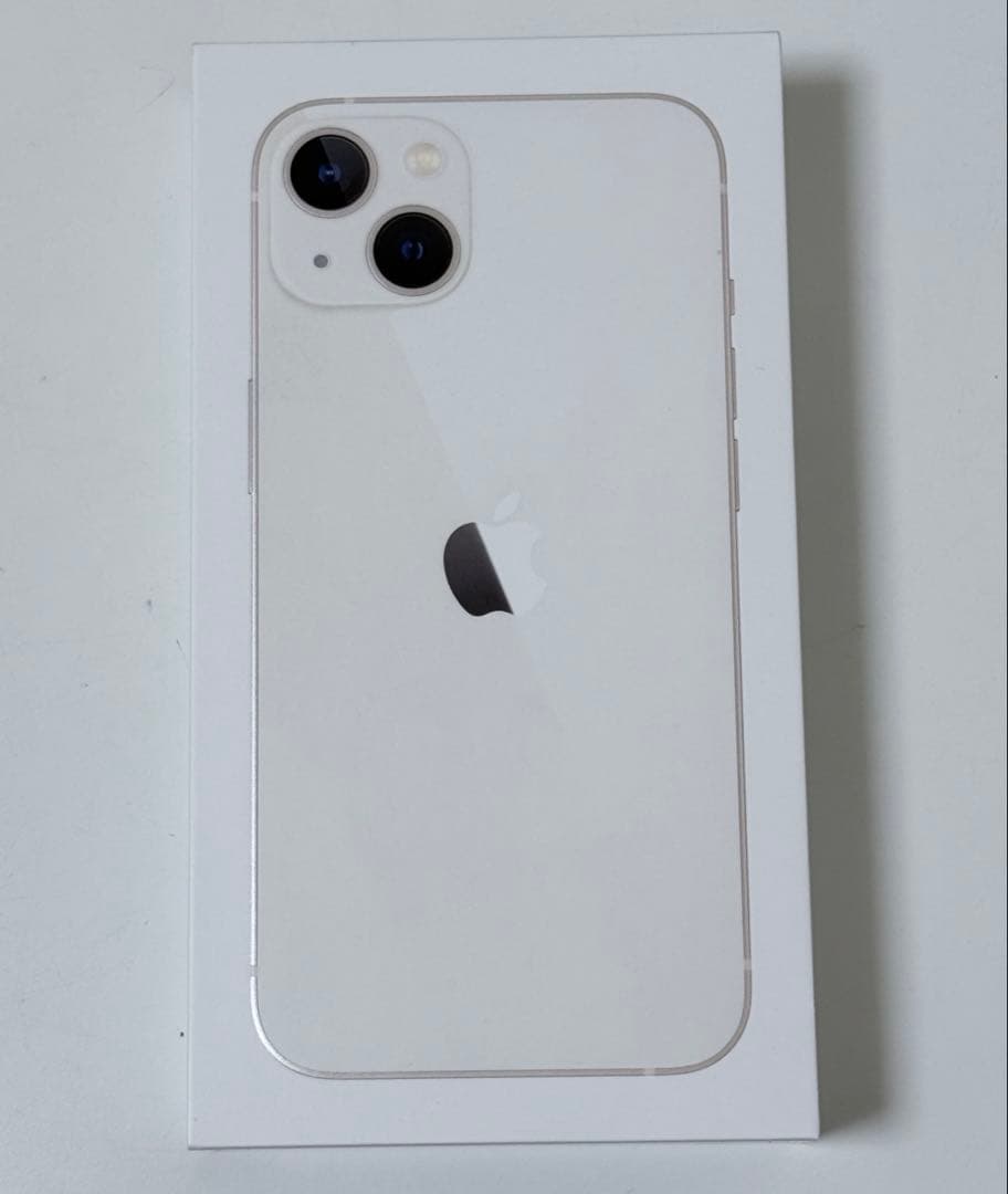 Apple iPhone 13 128GB SIMフリー 背面ひび割れ