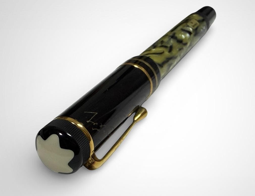 Montblanc 限定版 万年筆 18K モンブラン オスカーワイルド