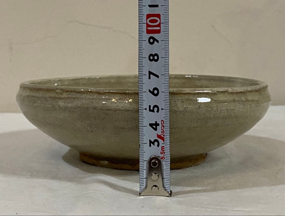 萩焼 泉流山 吉賀大雅 共箱　中鉢　菓子器　茶道具
