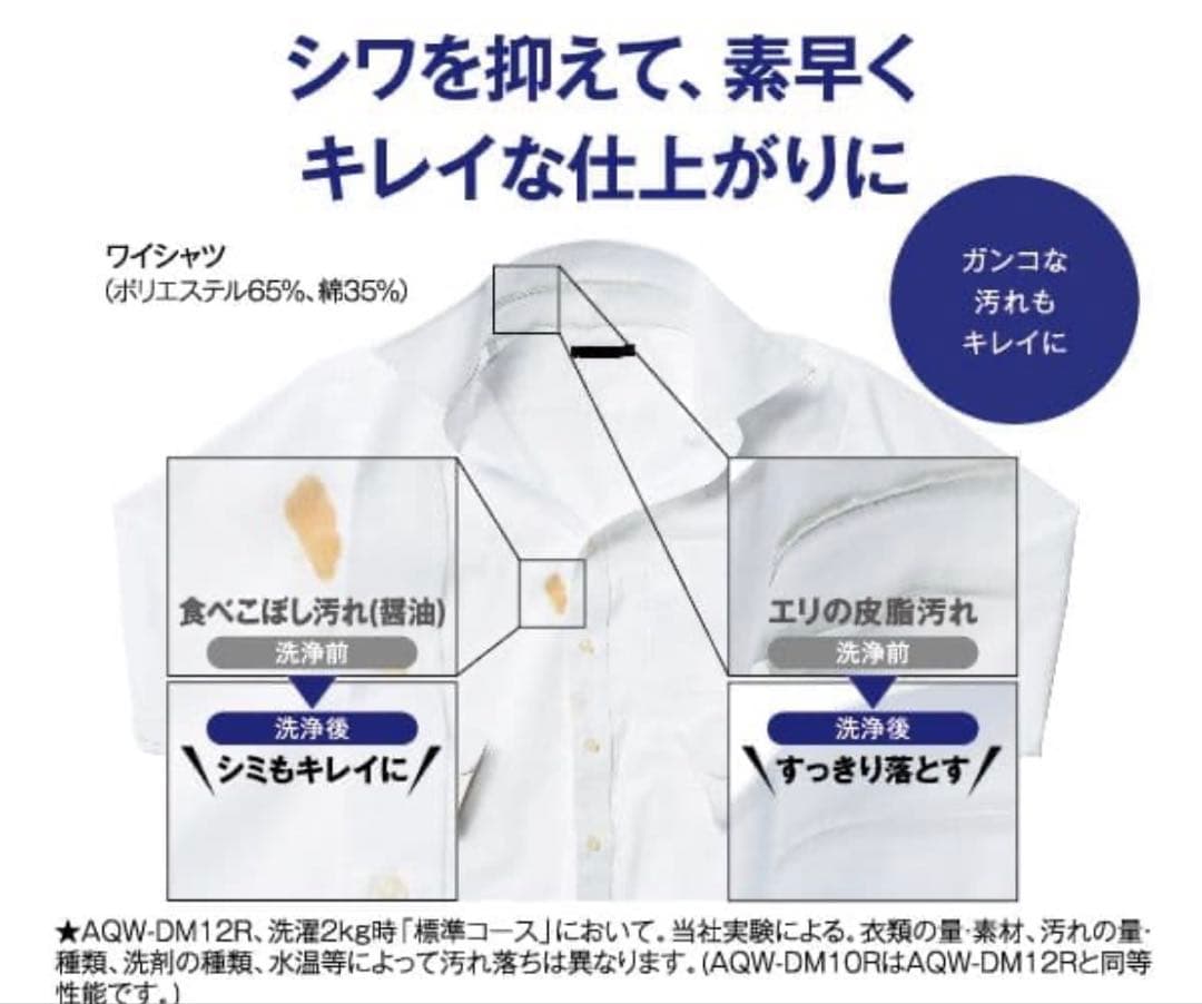 全国送料込2024年製AQUAドラム式洗濯乾燥機 AQW-DM10R-L左開き