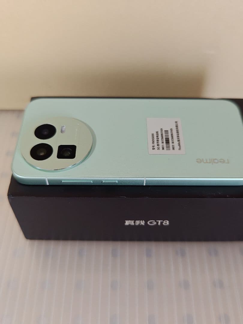 realme gt8 ミントグリーン