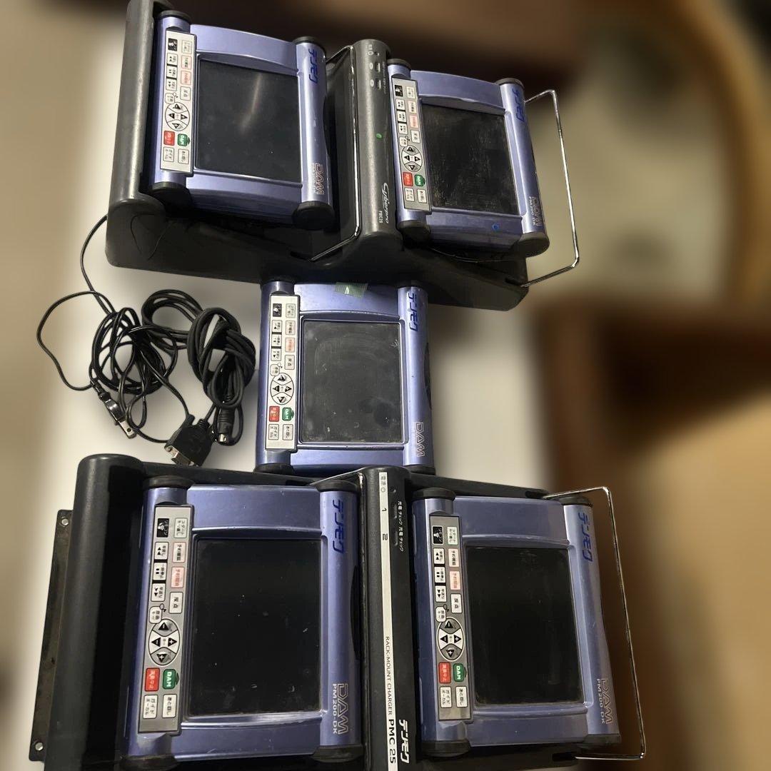 DAM PW200-DK 5台セット + 充電スタンド　DAMーG30セット