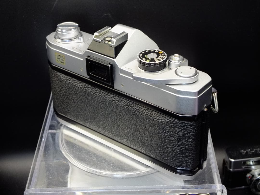 キャノンFTb前期型シルバーボディー　【実写確認整備品】