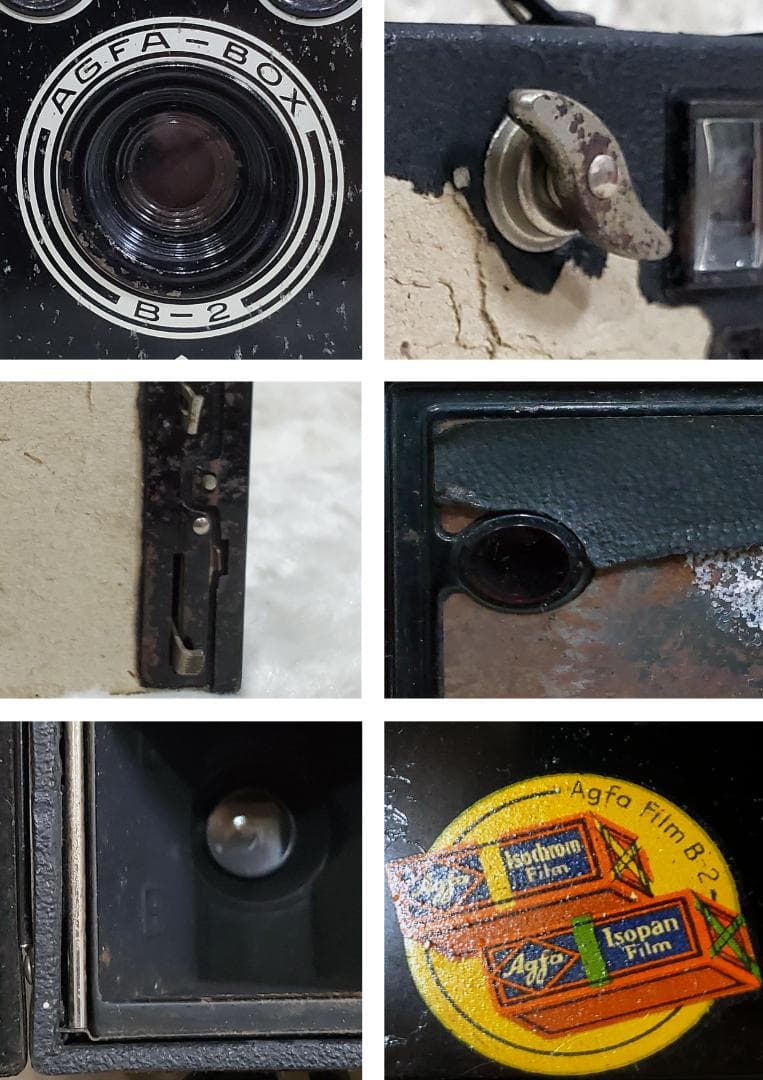 AGFA BOX B-2　 2 眼レフカメラ　　カメラno9