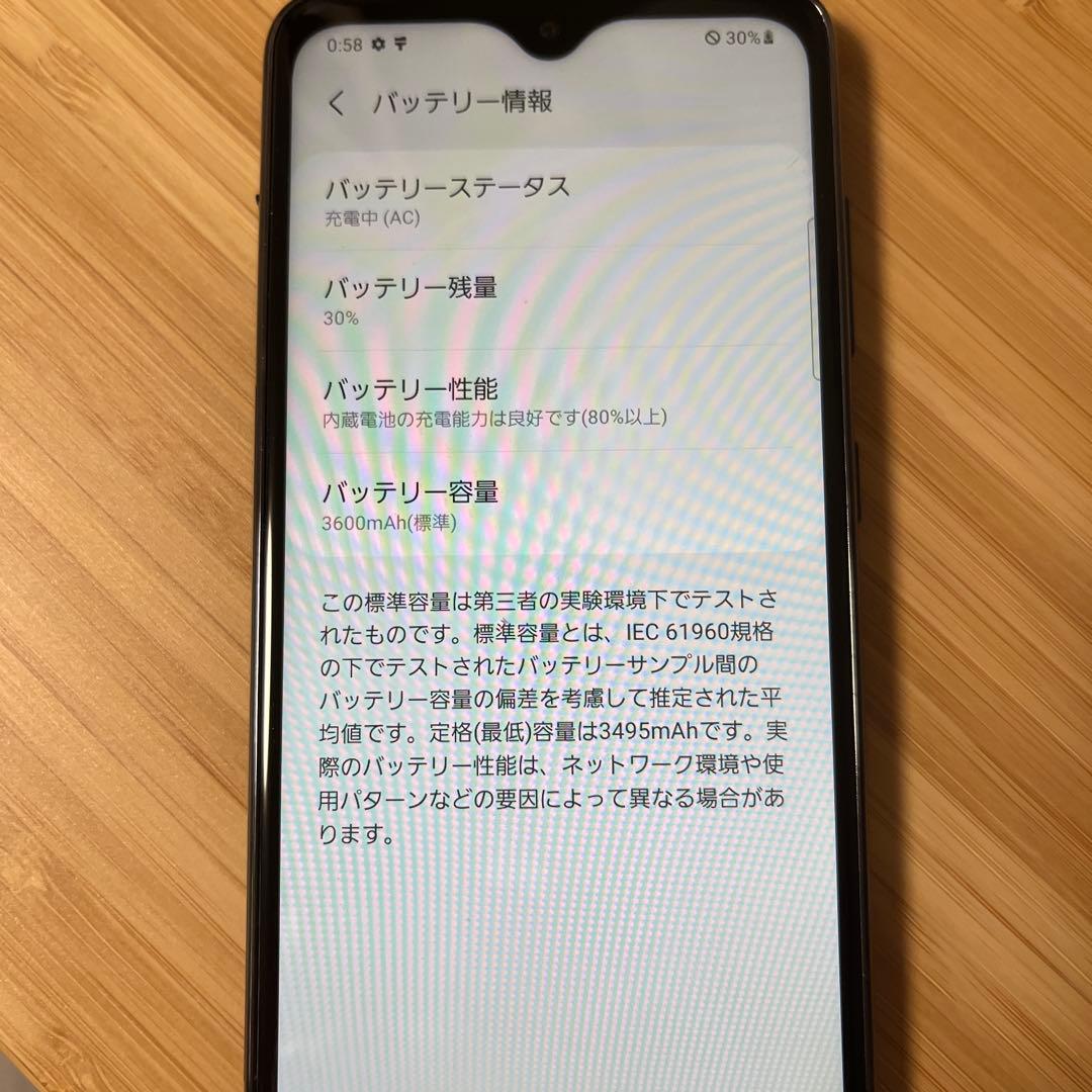Galaxy A21 ブラック/64GB