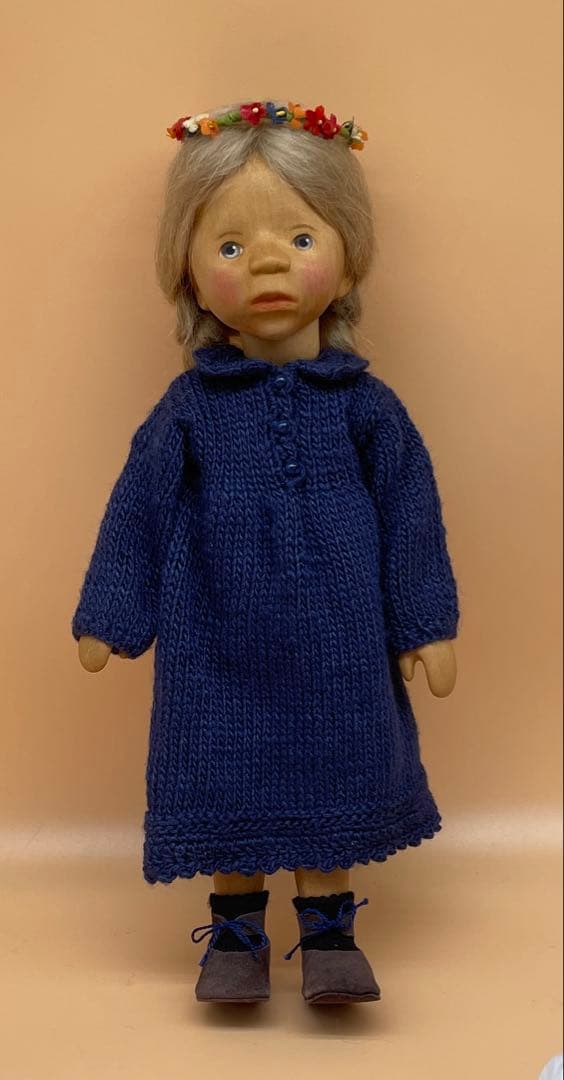 ポングラッツ人形　オールウッド 身長約37cm 小麦色の肌の子