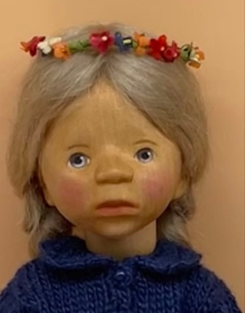 ポングラッツ人形　オールウッド 身長約37cm 小麦色の肌の子