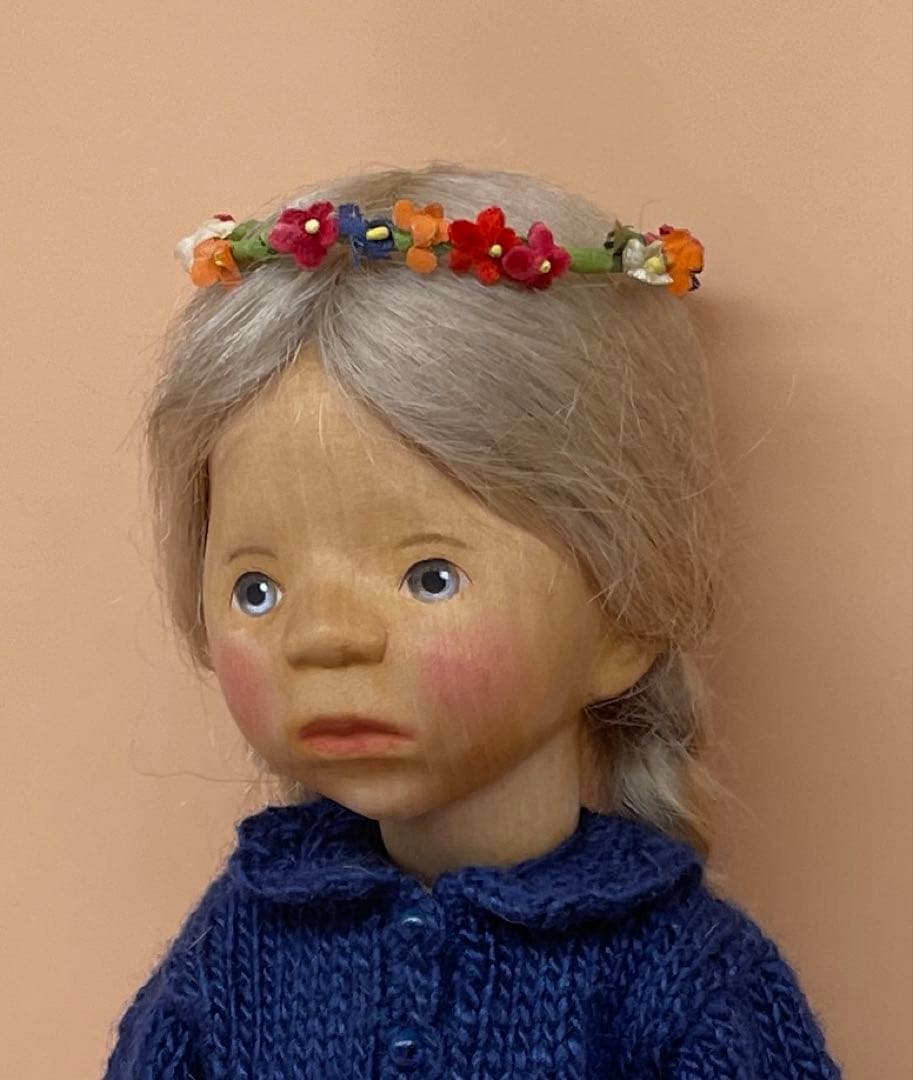 ポングラッツ人形　オールウッド 身長約37cm 小麦色の肌の子