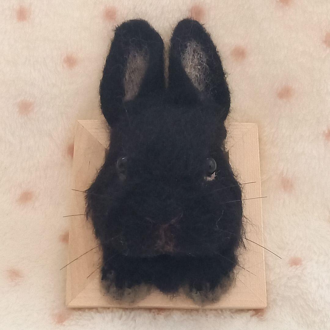 専用出品 うさぎフレーム うちのこ オーダーメイド 羊毛フェルト ハンドメイド