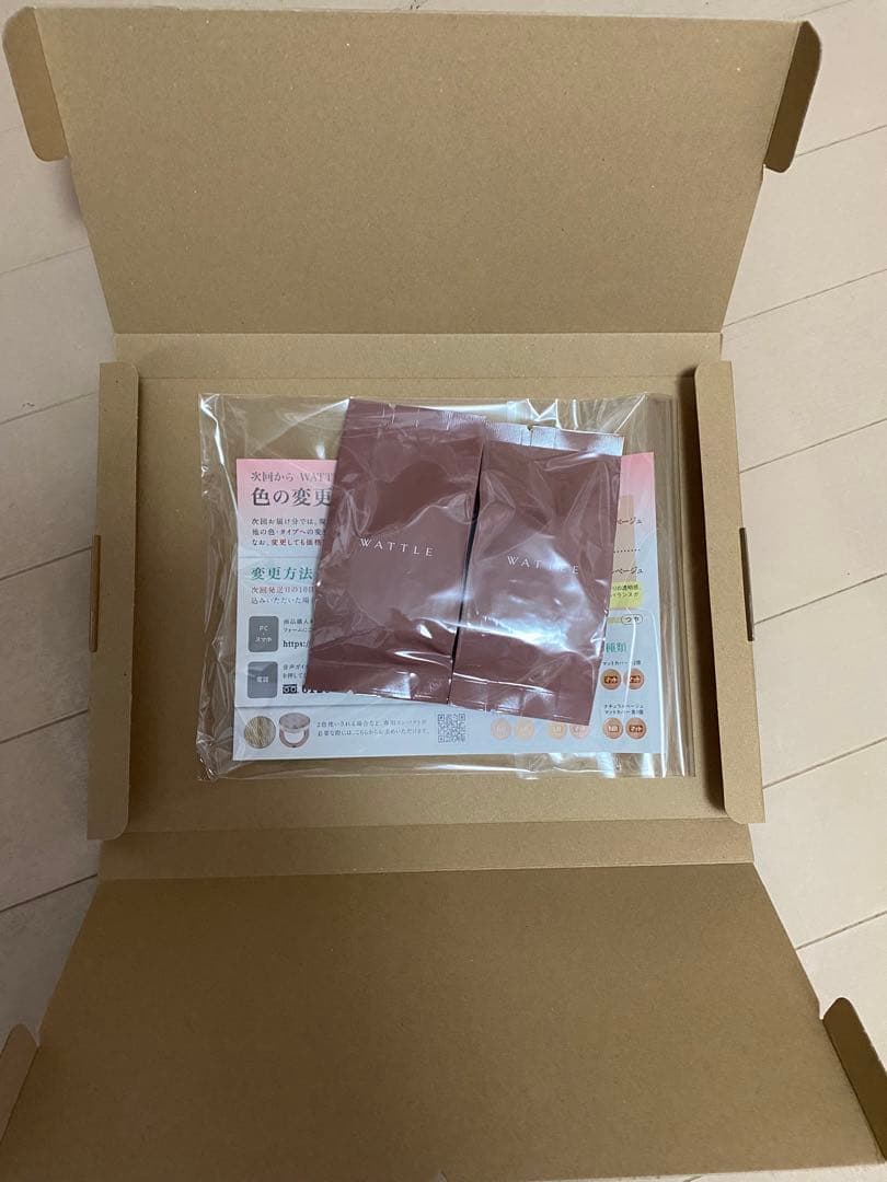 WATTLE クッションファンデーション リフィル 2個