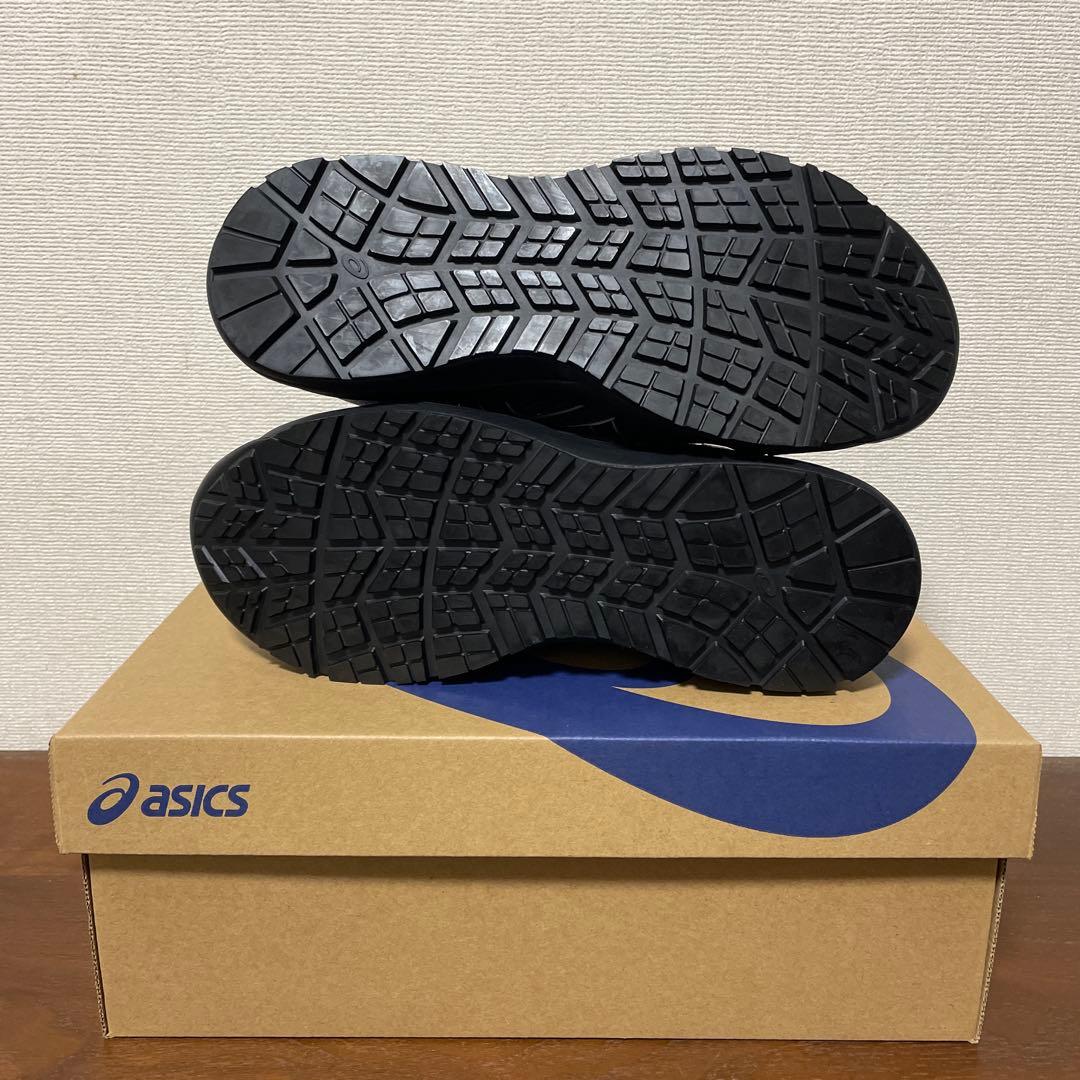 新品/asics WINJOB CP217 23cm ブラック/ブラック