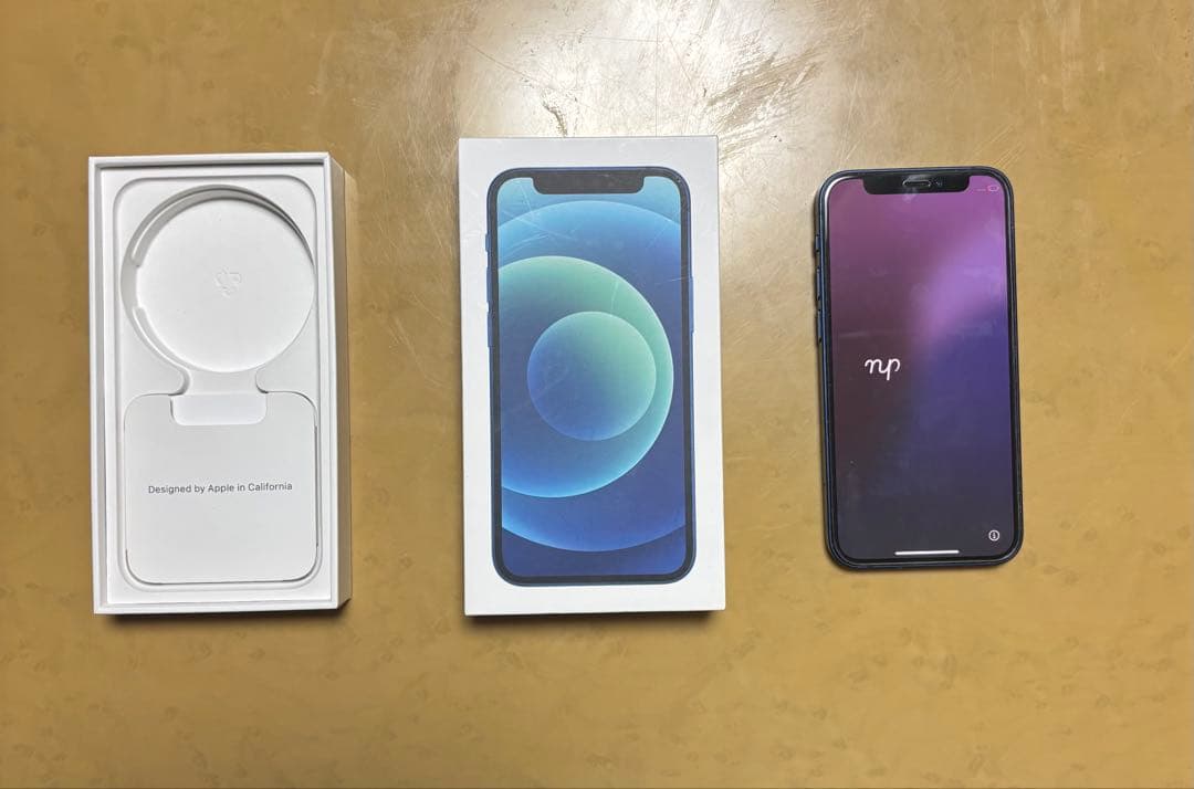 Apple iPhone 12 mini バッテリー87% ブルー 本体