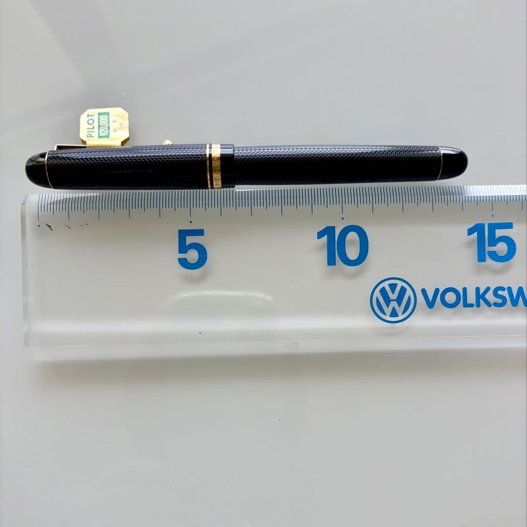 パイロット万年筆 カスタム 14K-585 M 黒中字　未使用品