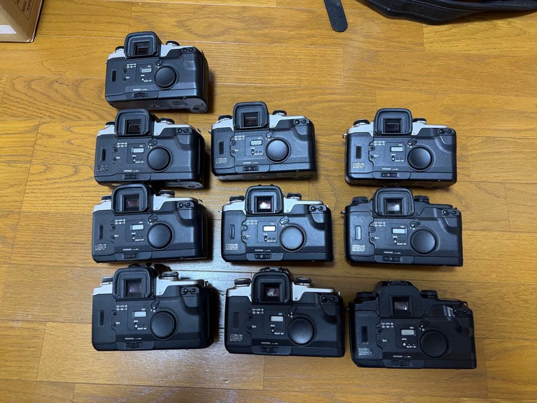 田*中様 Canon EOS 55 一眼レフカメラ 10台セット 動作未確認 ②