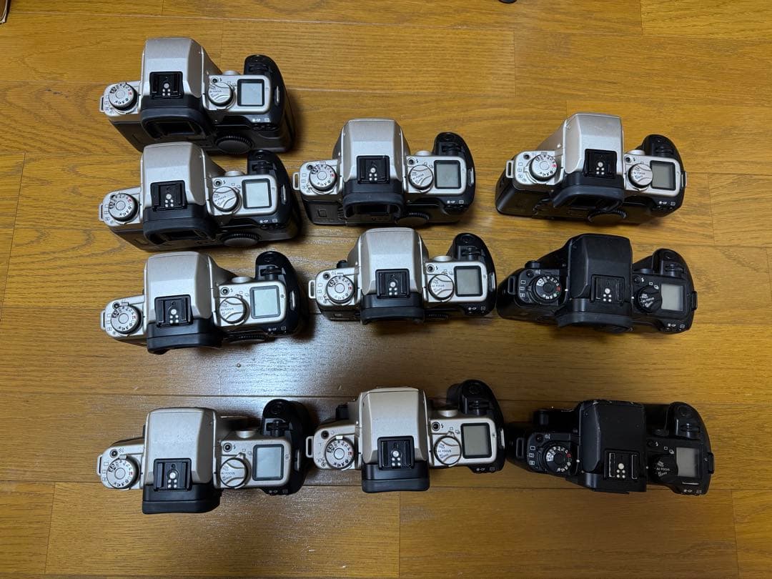 田*中様 Canon EOS 55 一眼レフカメラ 10台セット 動作未確認 ②