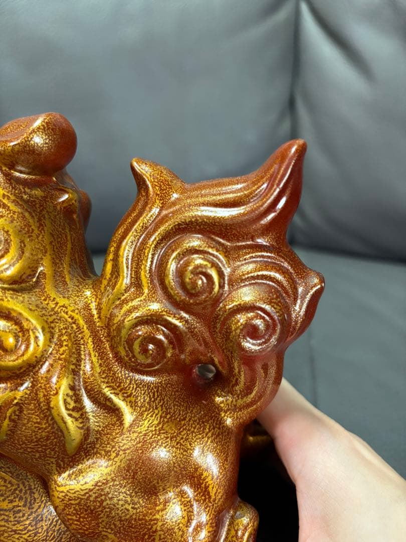 獅子置物