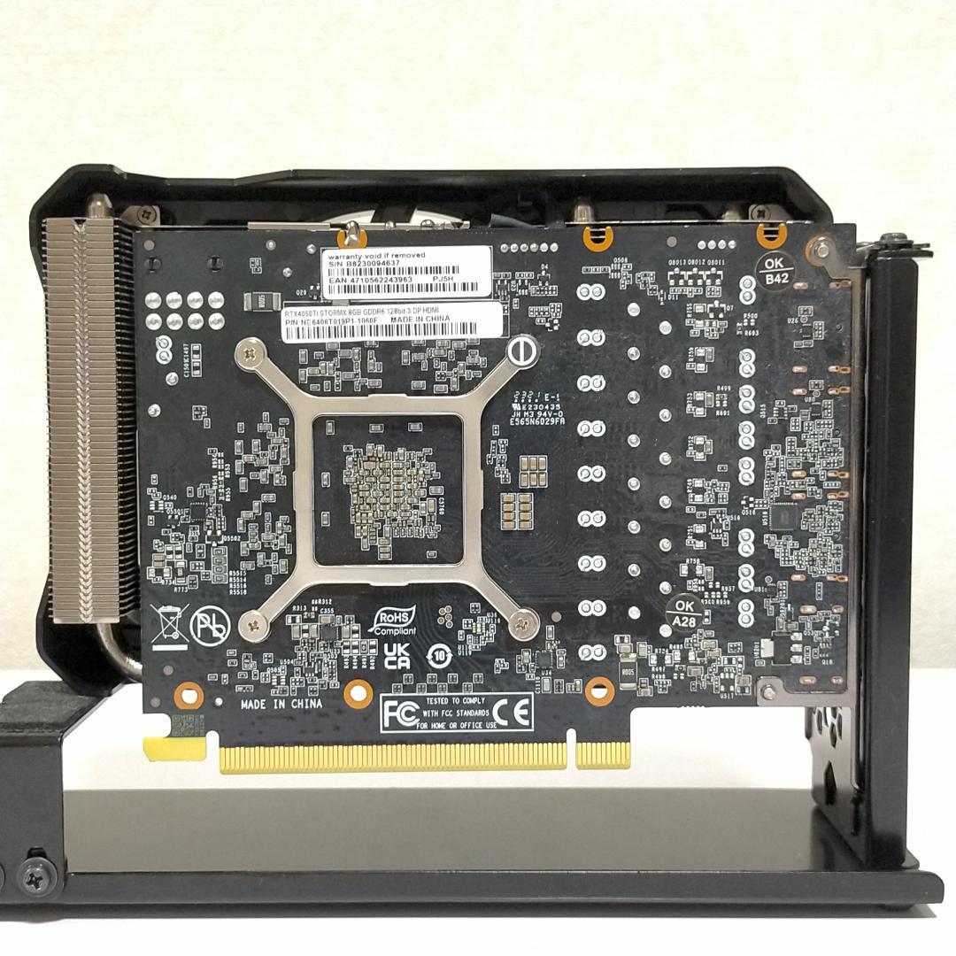 【動作確認済】PALiT RTX 4060 Ti STORM X 8GB