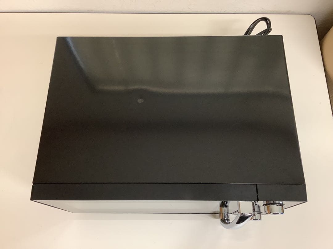 22年製 ツインバード 電子レンジ DR-D278 ヘルツフリー ミラーガラス