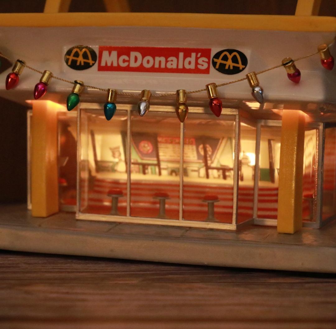 マクドナルド McDonald's ライト付きセラミックレストラン ラージ