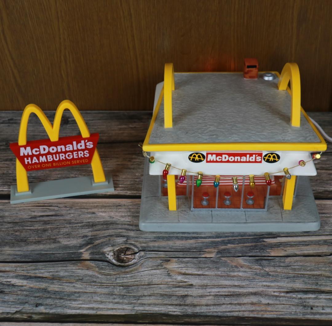 マクドナルド McDonald's ライト付きセラミックレストラン ラージ