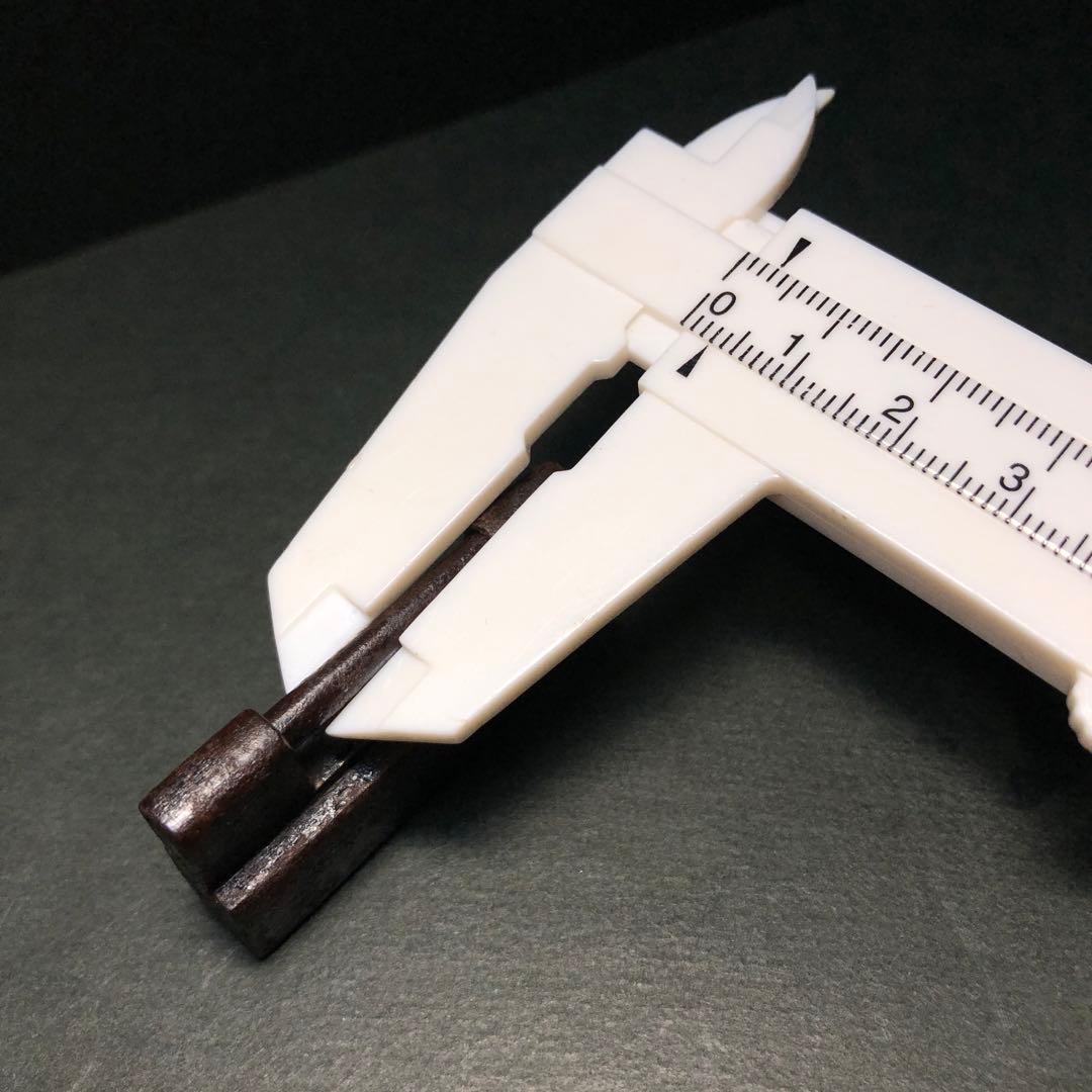 江戸時代　小型　和錠　錠前鉄製　アンティーク金属製鍵 作動品