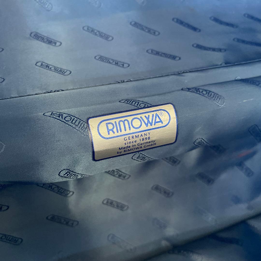 青ロゴ RIMOWA トパーズ 84L アルミニウム チェックインL 4輪