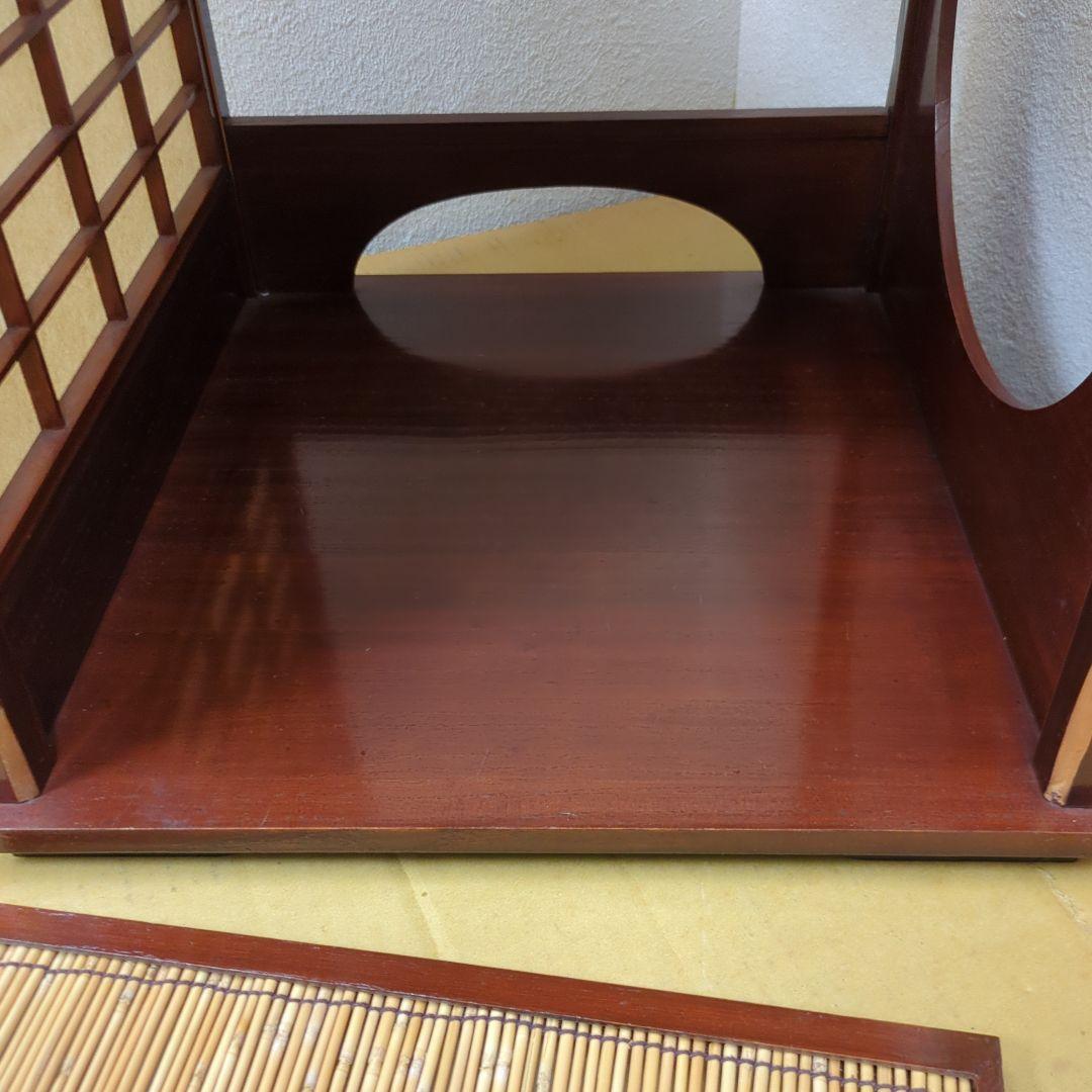 吉野棚　表完作　茶道具　茶棚　棚　木製　漆器　茶道　お点前　木箱