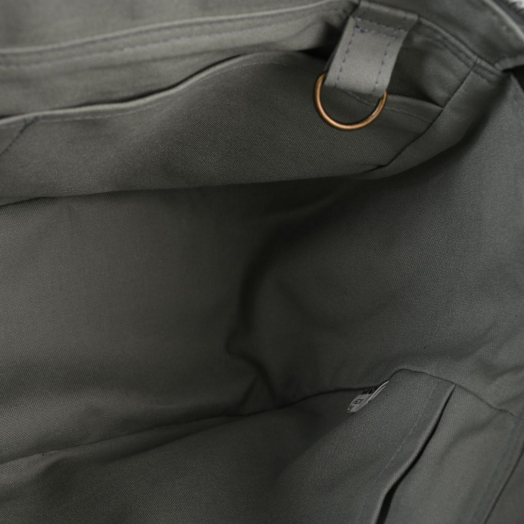 ★新作 ハンドメイド 8号/11号×旧倉敷帆布×8番糸 ラウンドトート特大