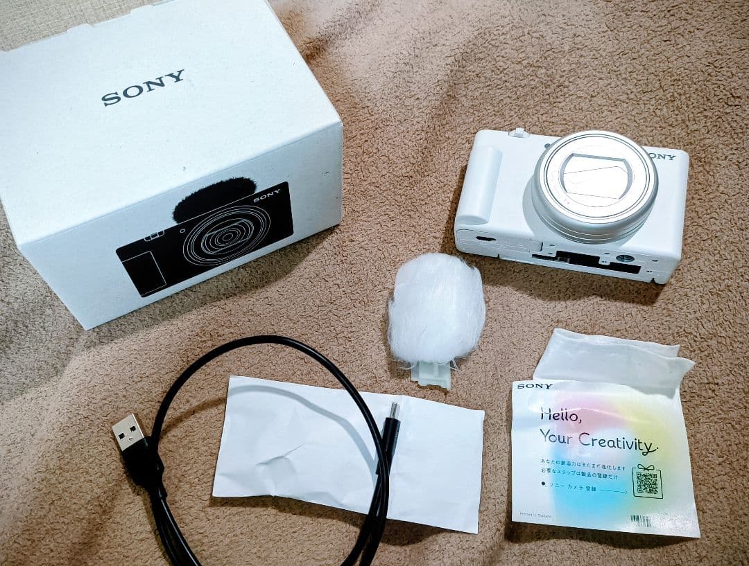 美品　SONY zv-1m2《 zv-1ⅱ》　箱あり　作例あり