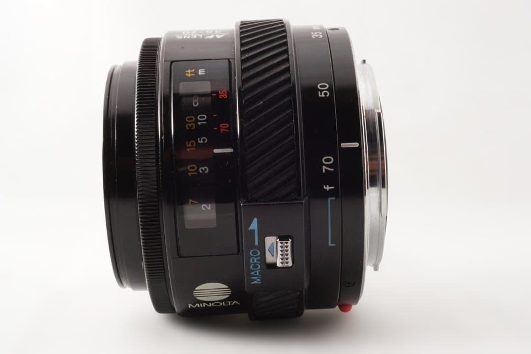 MINOLTA α-7 一眼レフフィルムカメラ AFレンズ４本セット