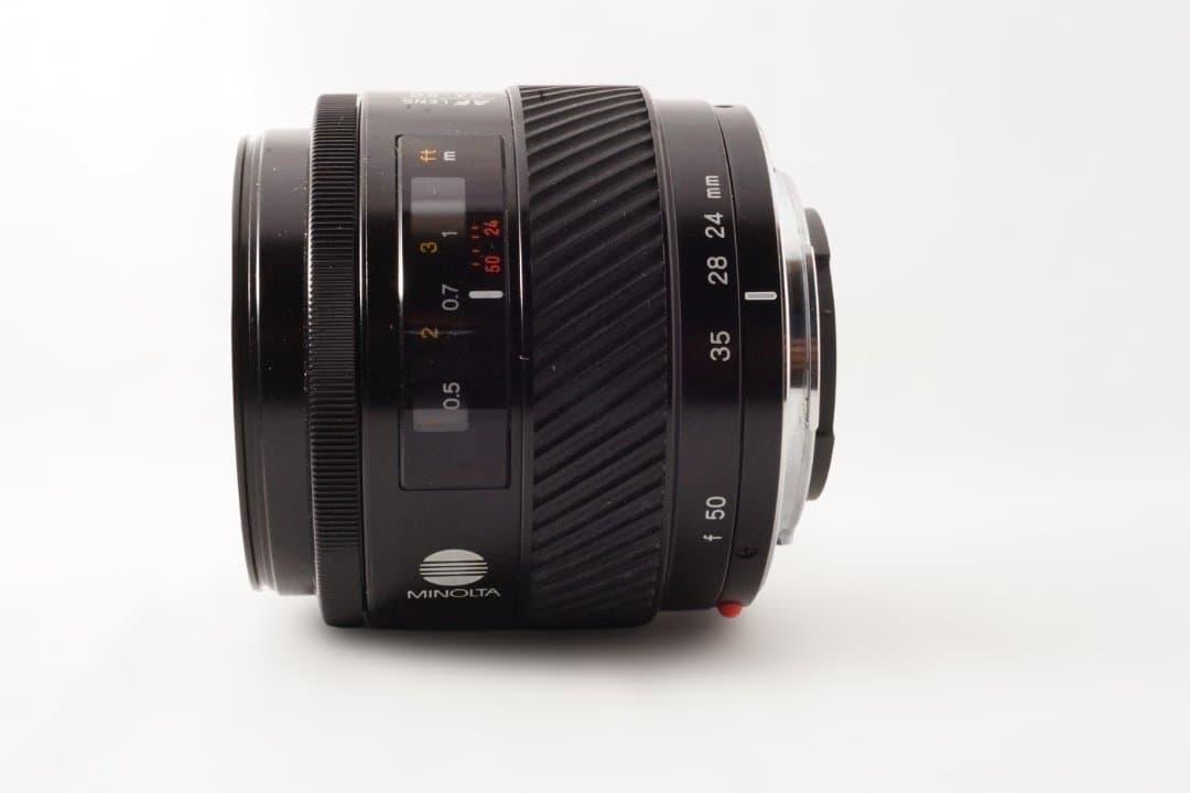 MINOLTA α-7 一眼レフフィルムカメラ AFレンズ４本セット