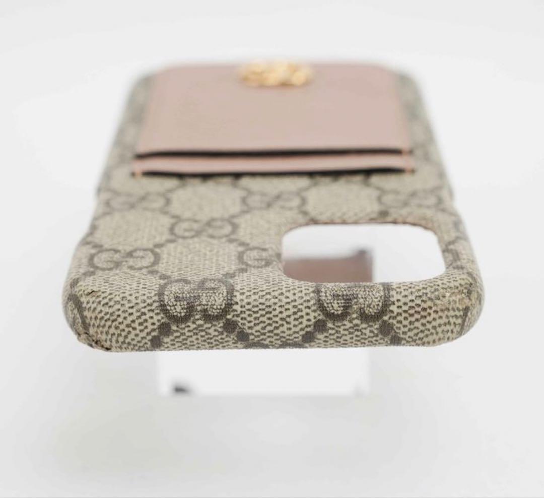GUCCI iPhone12 Pro Maxケース GGパターン