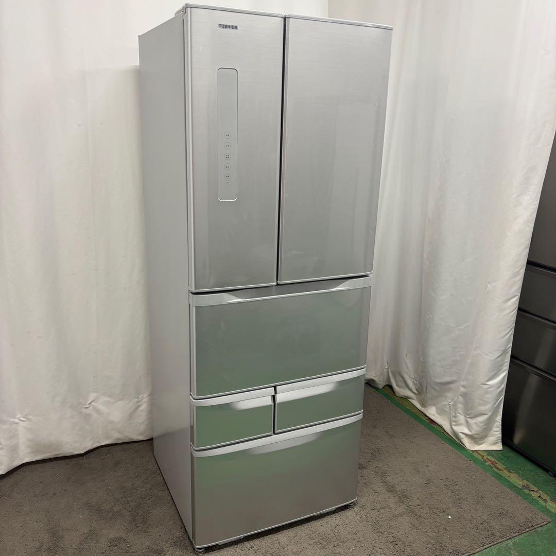 ★240　冷蔵庫　500ℓ-600ℓ　東芝　ベジータ　安い　観音開き　設置無料