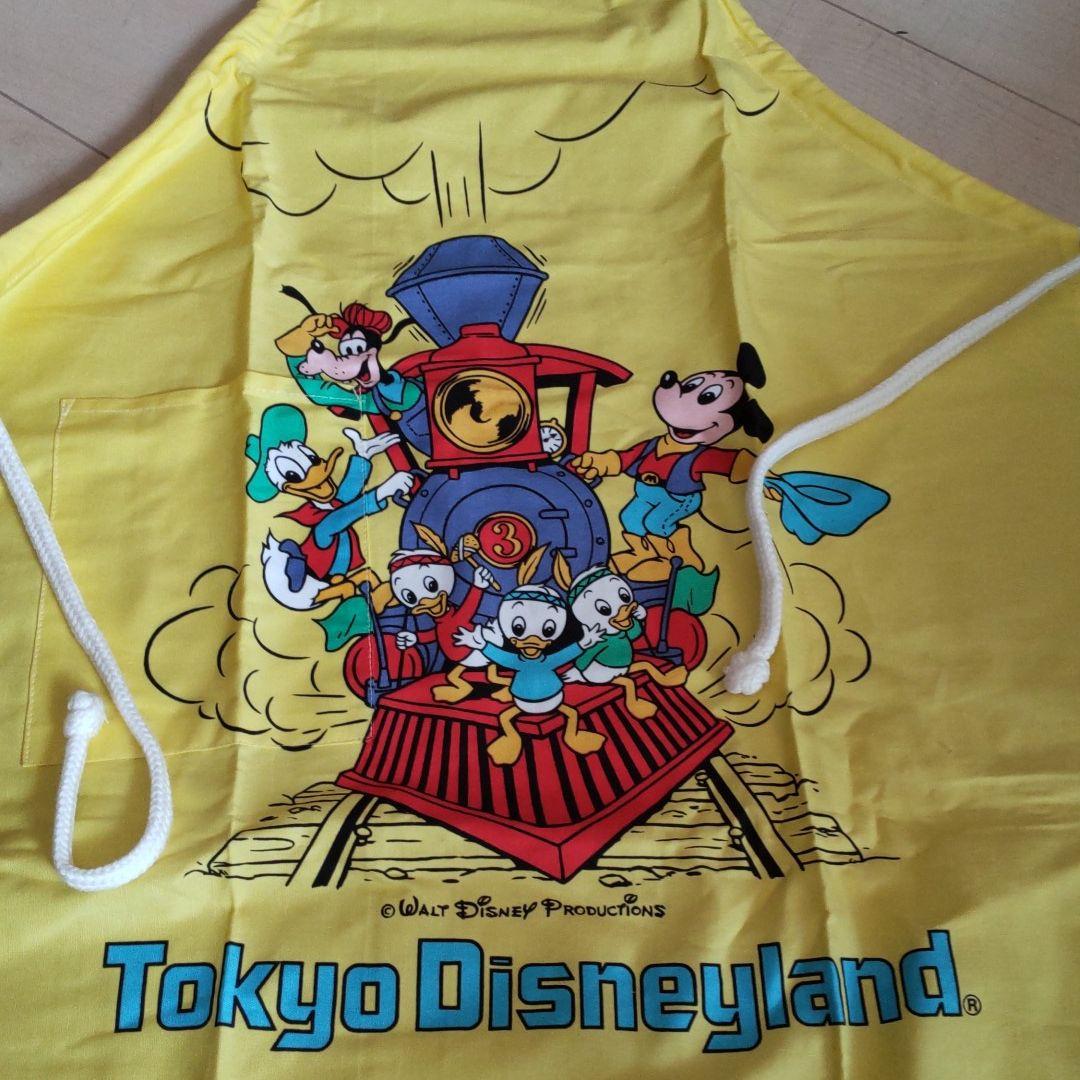 【未使用】ディズニー Disney レトロ エプロン