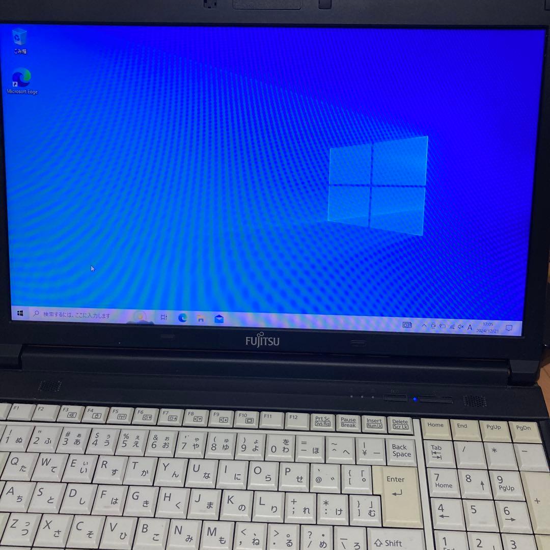 LIFEBOOK A574/H①Win10 メモリ8GBHDD250GB