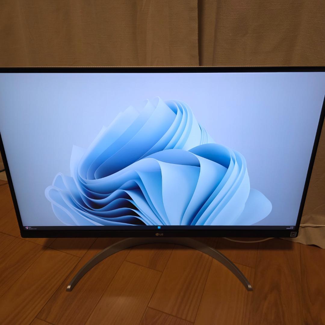 LG 27インチ 4K モニター 27UP600-W