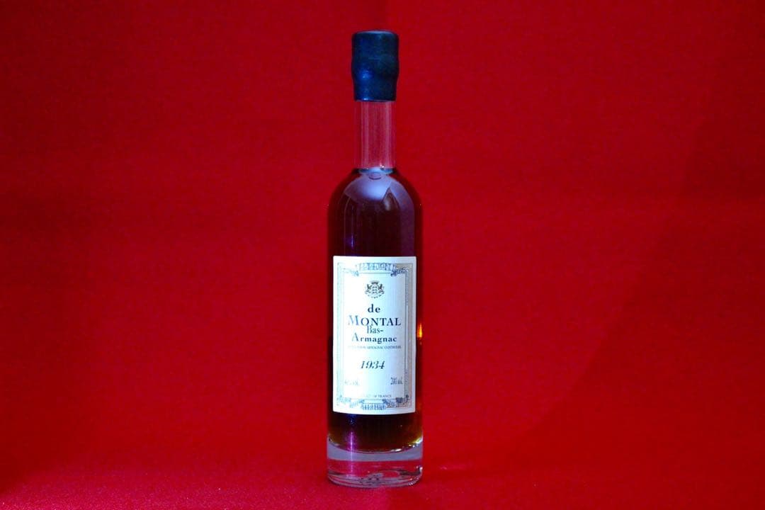 フランス雑貨・洋酒コレクション【アルマニャック・ド・モンタル 1934年】