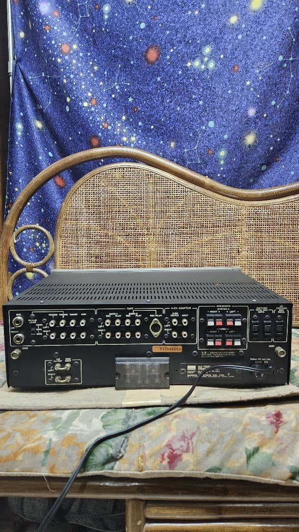 驚愕！超美品！コスト無視の完全レストアヴィンテージアンプ！サンスイAU-7500