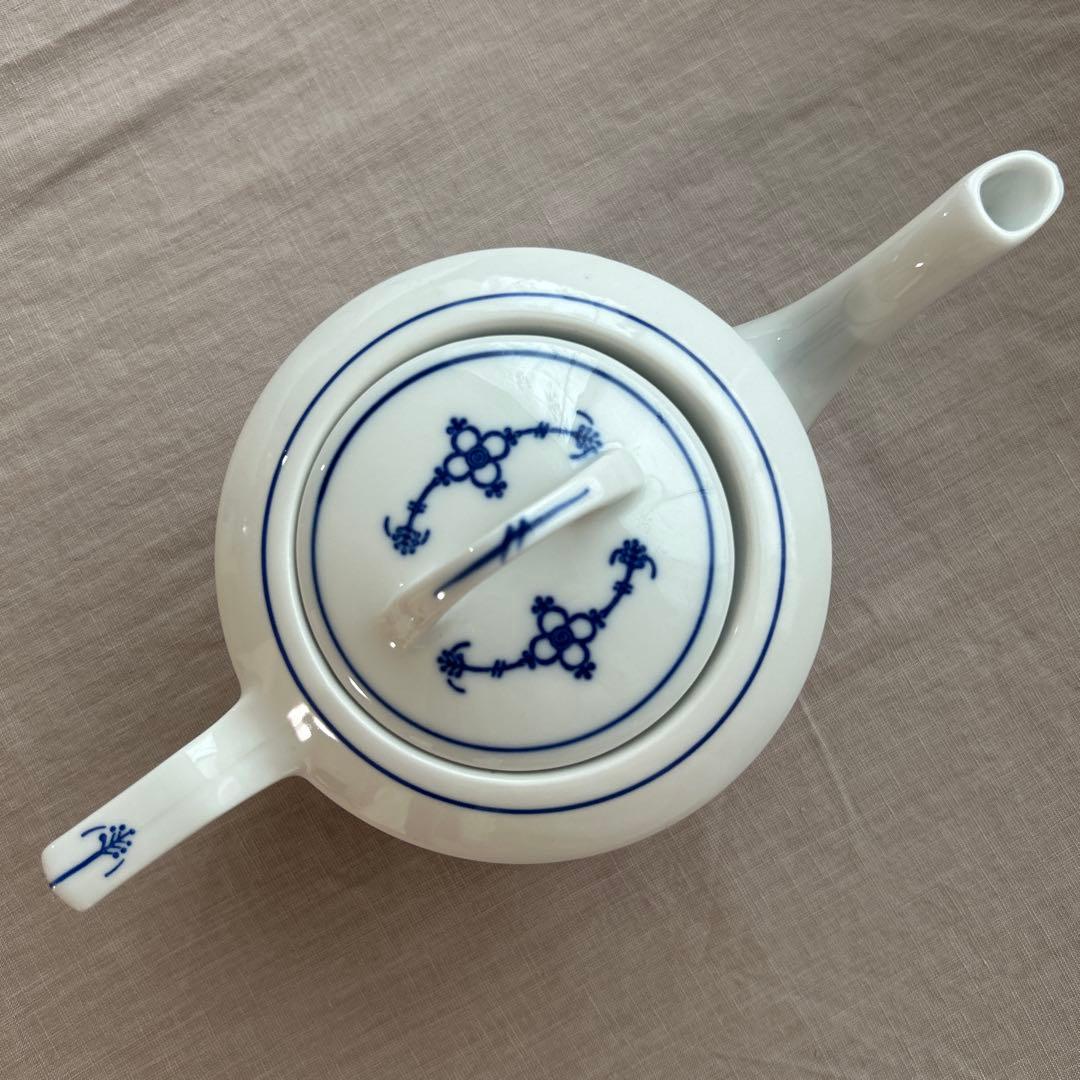 美品 ドイツ製 サクソニー柄 ティーポット