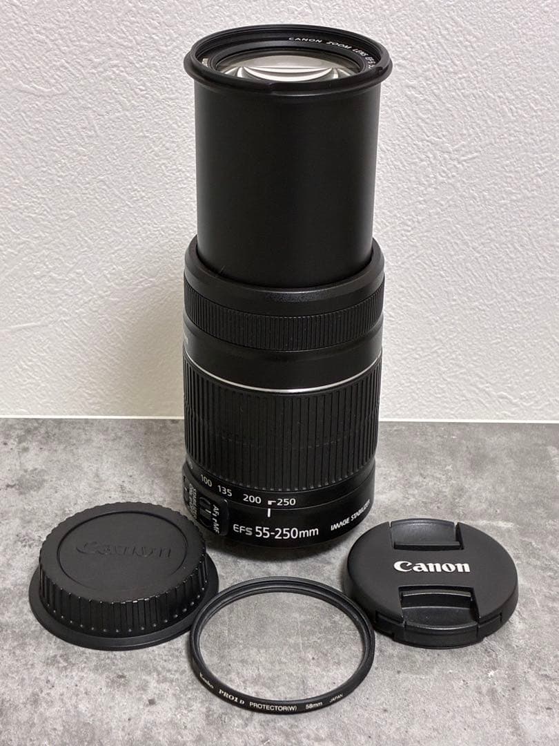 ⭐️美品⭐️ Canon EF-S 55-250mm IS II 手ぶれ補正付き望遠