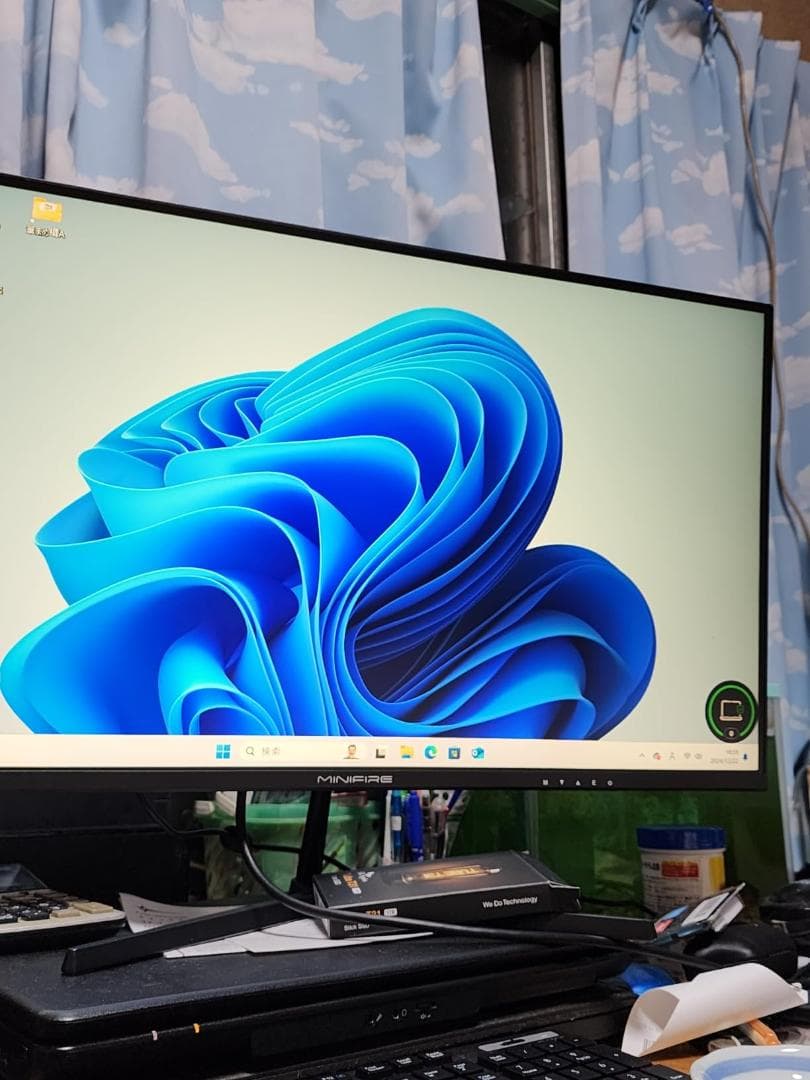 Minifire モニター27インチ 120Hz フルHD 1920x1080b