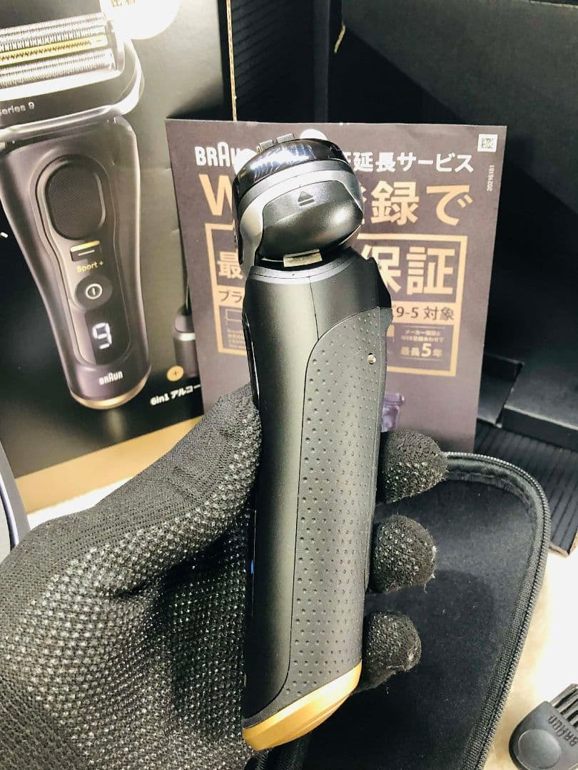 【未使用に近い】ブラウン シリーズ9 SPORT+ 9360cc 電気シェーバー