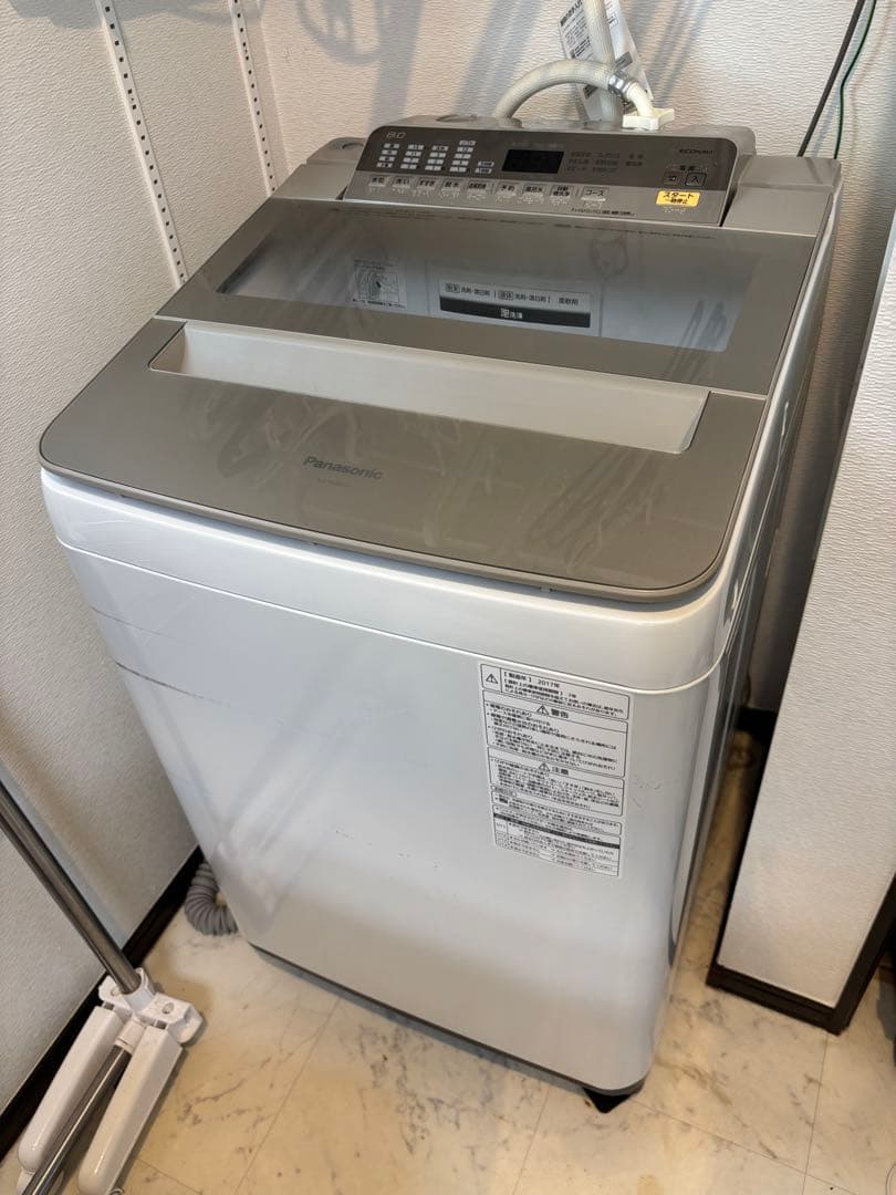 ※らするさん　購入待ち　パナソニック NA-FA80H5 8kg ステンレス槽