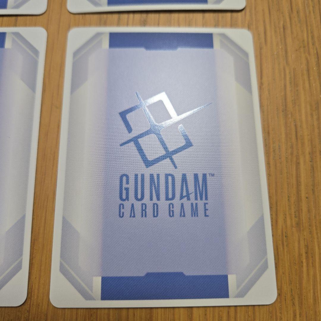 ガンダムカードゲーム　女子高生と運び屋　c+ パラレル 4枚