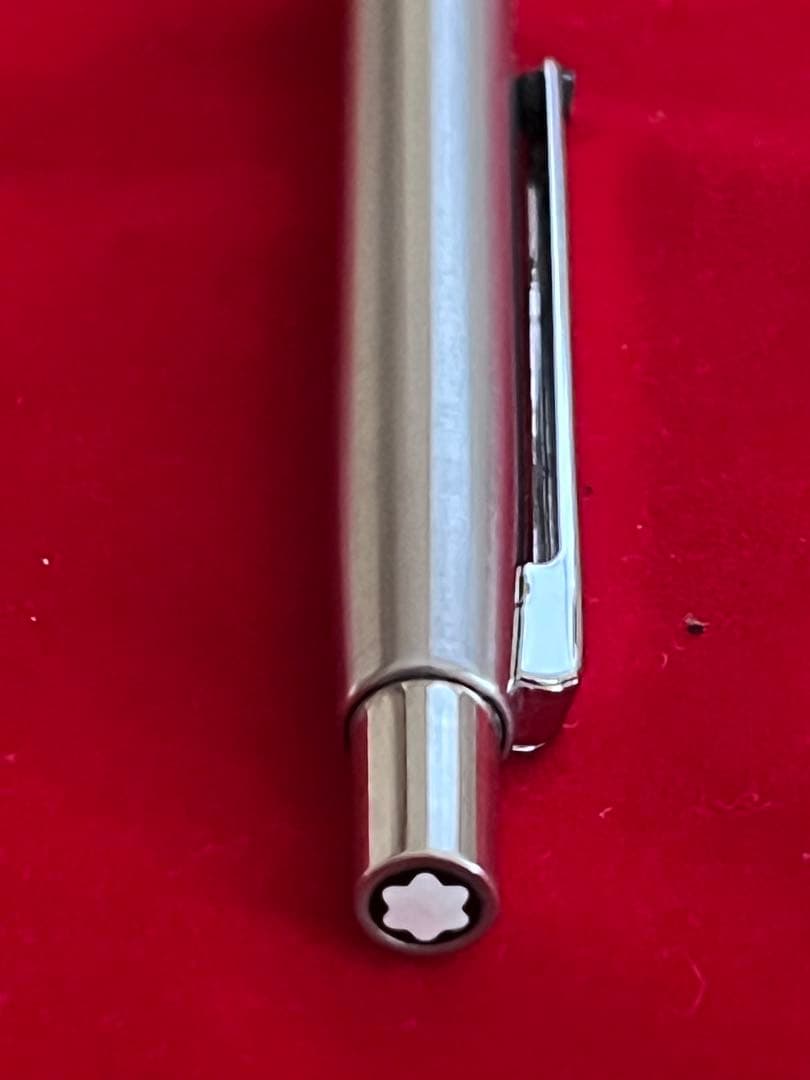 MONTBLANC モンブラン スリムライン シルバーカラー ❗️きれいです‼️