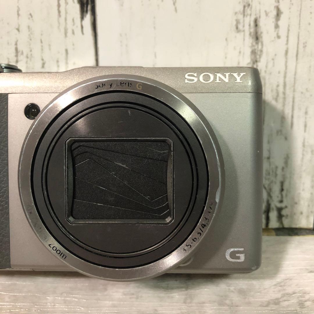 SONY ソニー DSC-HX50V シルバー　本体　バッテリー
