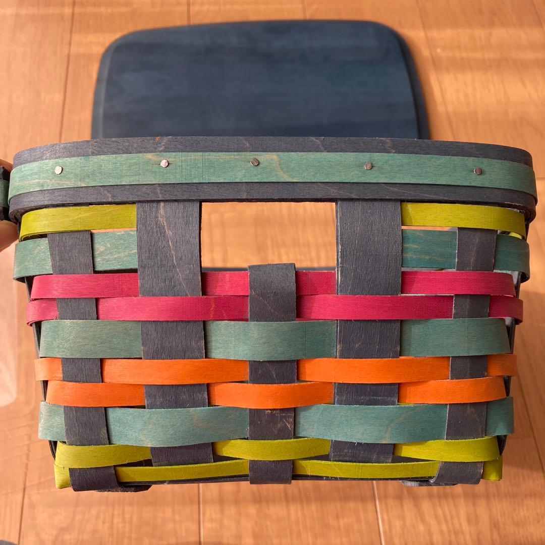 ロンガバーガー　longaberger カゴ　アメリカンビンテージ