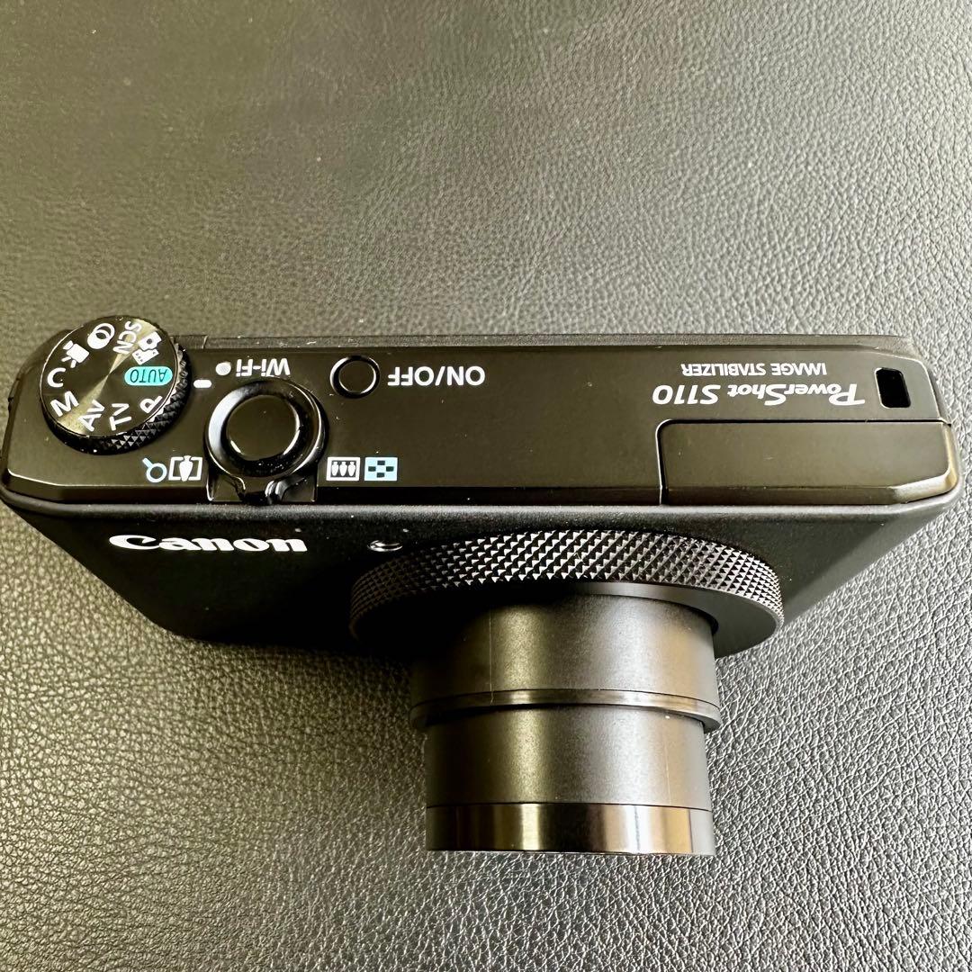 Canon PowerShot S110 ブラック ほぼ新品 美品 完品 箱付き