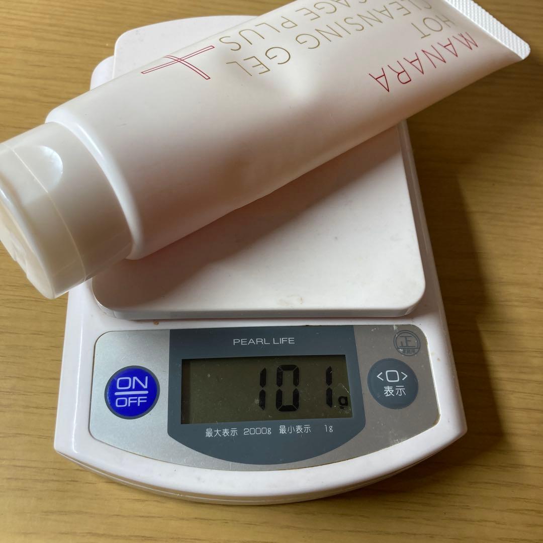 マナラホットクレンジングジェル　マッサージプラス　200g 2箱+1個